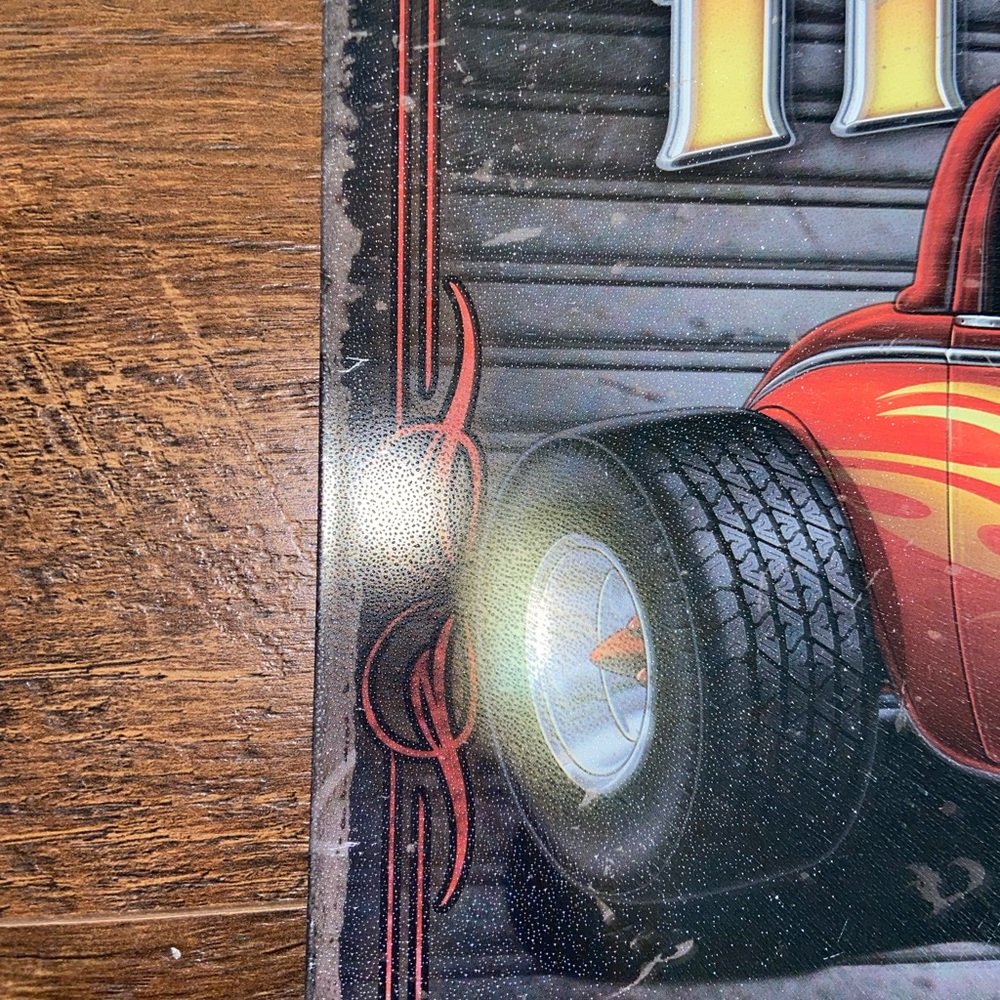 Hot Rod Tin Sign - Picture 8 of 8